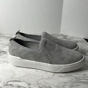 DR Scholl’s perforated faux leather slip on loafer comfort shoe